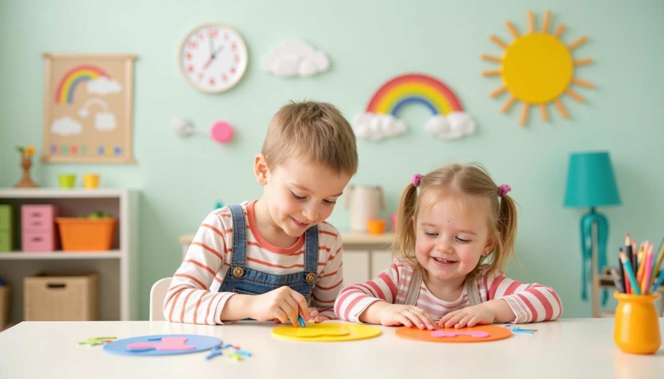 Părinți zâmbitori ducându-și copilul la o cresa privata modernă în Ploiești